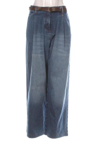 Blugi de femei Souvenir, Mărime M, Culoare Albastru, Preț 167,97 Lei, #137621208