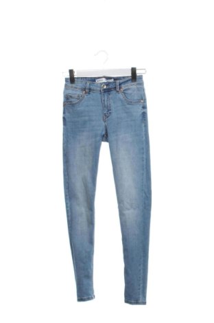 Blugi de femei Bershka, Mărime XXS, Culoare Albastru, Preț 52,49 Lei, #137630324