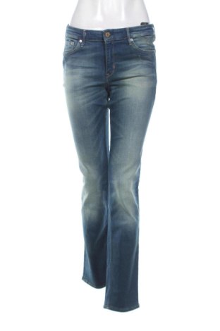 Blugi de femei H&M, Mărime M, Culoare Albastru, Preț 108,99 Lei, #137632355