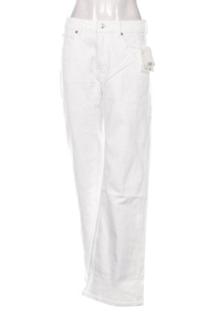 Blugi de femei H&M, Mărime M, Culoare Alb, Preț 110,23 Lei, #137635913