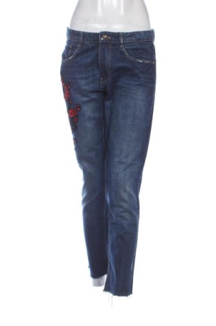 Дамски дънки Zara, Размер L, Цвят Син, Цена 15,62 €, #137648141