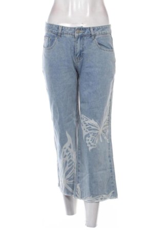 Blugi de femei SHEIN, Mărime M, Culoare Albastru, Preț 73,49 Lei, #137653890