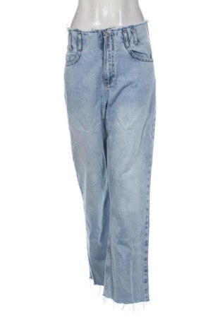 Blugi de femei Karol, Mărime M, Culoare Albastru, Preț 73,49 Lei, #137658929