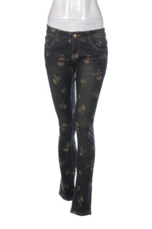 Damskie jeansy Unbranded, Rozmiar L, Kolor Kolorowy, Cena 101,60 zł, #137612420