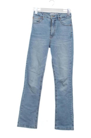Дамски дънки Stradivarius, Размер XXS, Цвят Син, Цена 11,05 €, #137615676
