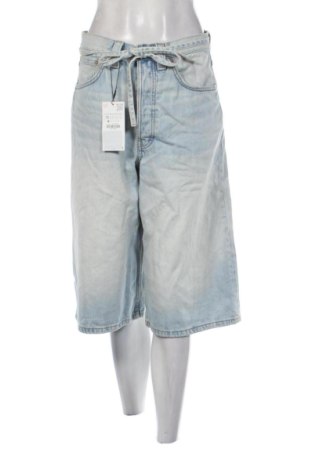 Damskie jeansy Zara, Rozmiar M, Kolor Niebieski, Cena 158,33 zł, #137616463