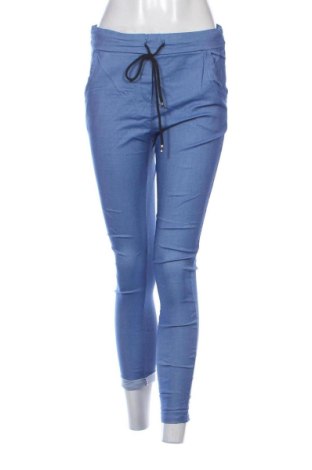 Pantaloni de velvet de femei Unbranded, Mărime M, Culoare Albastru, Preț 34,72 Lei, #137630177