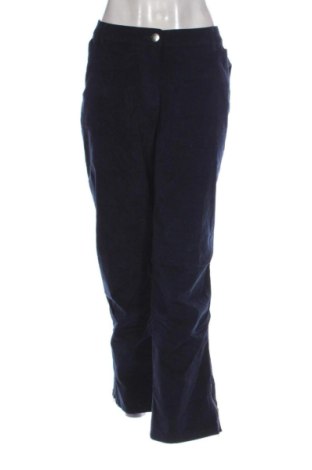 Pantaloni de velvet de femei Gina Benotti, Mărime XXL, Culoare Albastru, Preț 57,74 Lei, #137656672