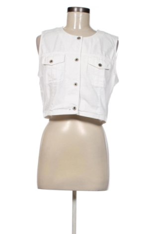 Damenweste Q/S by S.Oliver, Größe L, Farbe Weiß, Preis 17,68 €, #137642476