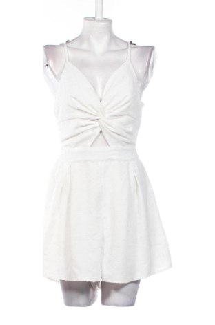 Kurzer Damenoverall SHEIN, Größe M, Farbe Weiß, Preis 11,00 €, #137597034