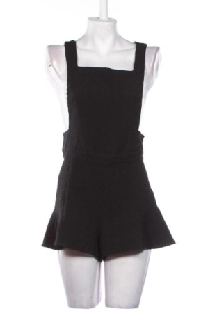 Дамски къс гащеризон Pull&Bear, Размер L, Цвят Черен, Цена 11,00 €, #137608838