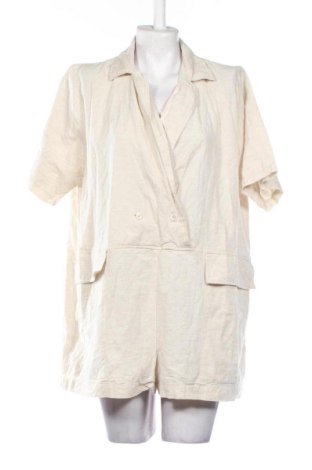 Salopetă scurtă de damă ASOS, Mărime XL, Culoare Ecru, Preț 78,74 Lei, #137622071