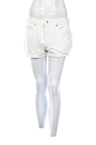 Pantaloni scurți de femei Levi's, Mărime L, Culoare Alb, Preț 133,99 Lei, #137593964