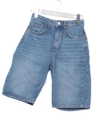 Pantaloni scurți de femei Stradivarius, Mărime XS, Culoare Albastru, Preț 55,00 Lei, #137608236