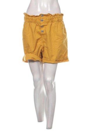 Pantaloni scurți de femei Terranova, Mărime L, Culoare Galben, Preț 41,99 Lei, #137616539