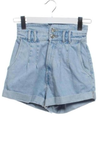 Pantaloni scurți de femei Zara, Mărime XXS, Culoare Albastru, Preț 62,99 Lei, #137630437