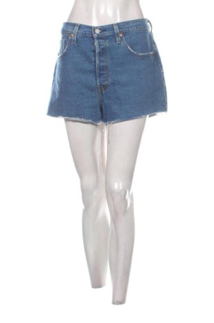 Pantaloni scurți de femei Levi's, Mărime XL, Culoare Albastru, Preț 170,06 Lei, #137634679