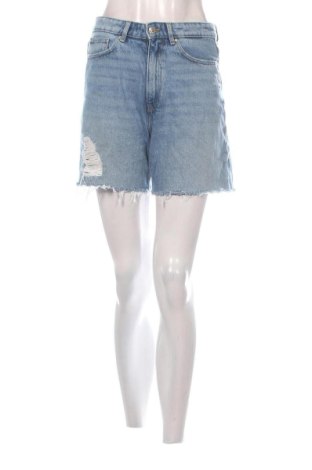 Pantaloni scurți de femei Sinsay, Mărime S, Culoare Albastru, Preț 43,00 Lei, #137644013