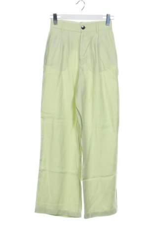 Dámské kalhoty  Zara, Velikost XS, Barva Zelená, Cena  218,00 Kč, #137587943