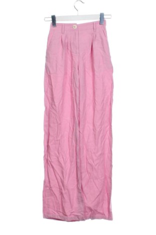 Pantaloni de femei Bershka, Mărime XXS, Culoare Roz, Preț 81,99 Lei, #137588208