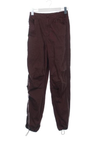 Damskie spodnie Bershka, Rozmiar XS, Kolor Brązowy, Cena 50,80 zł, #137594970