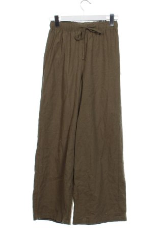 Дамски панталон SHEIN, Размер XS, Цвят Зелен, Цена 6,00 €, #137595753