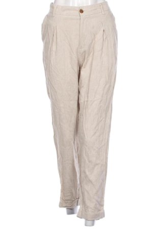 Pantaloni de femei Calliope, Mărime L, Culoare Bej, Preț 62,99 Lei, #137598327