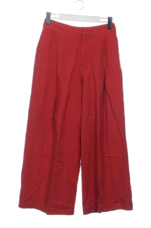 Pantaloni de femei Zara, Mărime XS, Culoare Roșu, Preț 110,23 Lei, #137602898