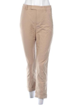 Дамски панталон Zara, Размер M, Цвят Бежов, Цена 10,73 €, #137605534