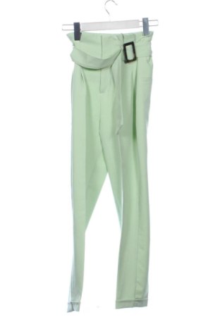 Pantaloni de femei Bershka, Mărime XXS, Culoare Verde, Preț 55,00 Lei, #137609696