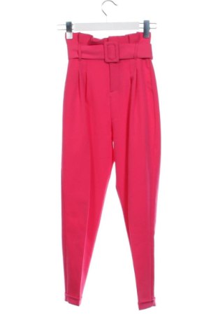 Pantaloni de femei Bershka, Mărime XXS, Culoare Roz, Preț 78,00 Lei, #137609722