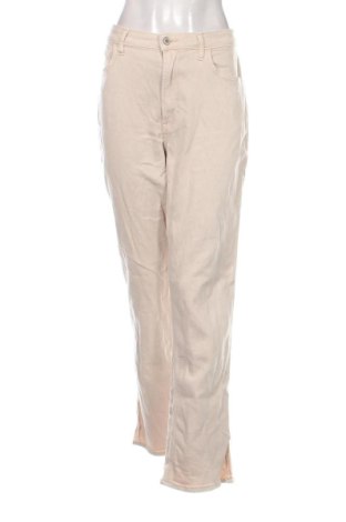 Pantaloni de femei Hollister, Mărime L, Culoare Bej, Preț 52,49 Lei, #137614402