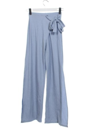 Dámske nohavice Bershka, Veľkosť XS, Farba Modrá, Cena  12,75 €, #137615543