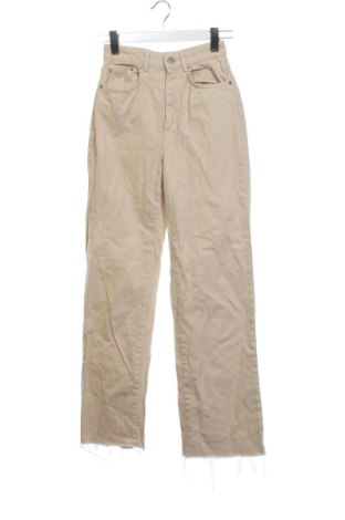 Damenhose Stradivarius, Größe XXS, Farbe Beige, Preis 12,76 €, #137619207