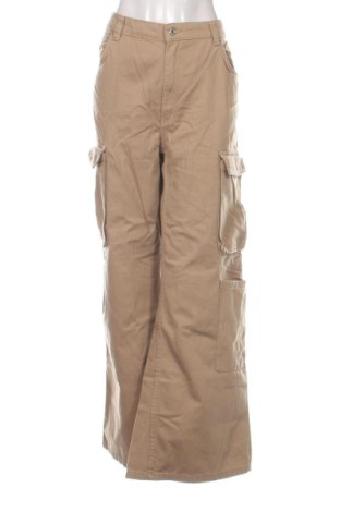 Damenhose Bershka, Größe XXL, Farbe Beige, Preis € 13,00, #137640694