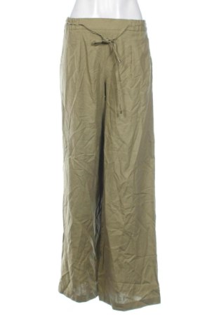 Pantaloni de femei Zara, Mărime L, Culoare Verde, Preț 196,00 Lei, #137648299