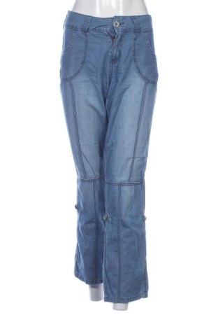 Pantaloni de femei Janina, Mărime L, Culoare Albastru, Preț 45,00 Lei, #137655440