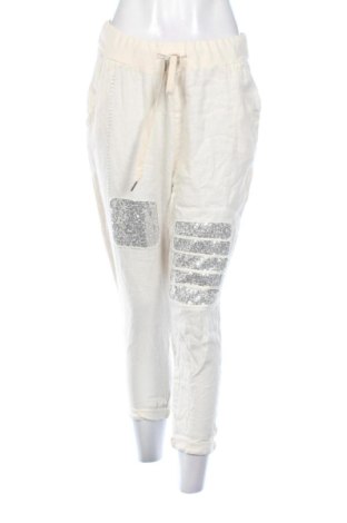 Pantaloni de femei Unbranded, Mărime M, Culoare Ecru, Preț 74,00 Lei, #137656567