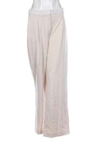 Pantaloni de femei Reserved, Mărime L, Culoare Bej, Preț 74,00 Lei, #137659145
