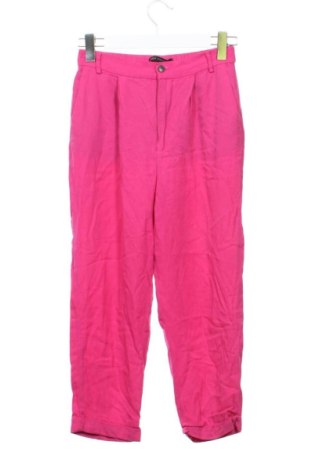 Γυναικείο παντελόνι Zara, Μέγεθος XS, Χρώμα Ρόζ , Τιμή 12,00 €, #137597605