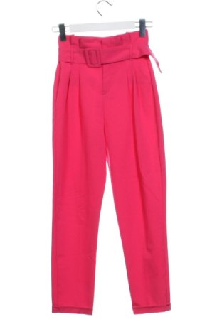 Damskie spodnie Bershka, Rozmiar XS, Kolor Różowy, Cena 46,57 zł, #137610500