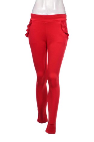 Damskie spodnie Boohoo, Rozmiar S, Kolor Czerwony, Cena 29,04 zł, #137616586