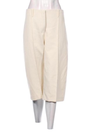 Дамски панталон Zara, Размер M, Цвят Екрю, Цена 20,00 €, #137623407