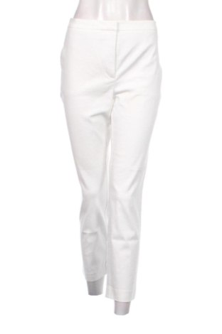 Pantaloni de femei Zara, Mărime XL, Culoare Alb, Preț 118,14 Lei, #137647260