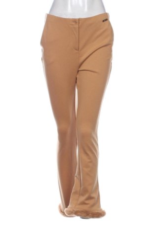 Pantaloni de femei Alfredo Pauly, Mărime M, Culoare Bej, Preț 66,00 Lei, #137657256