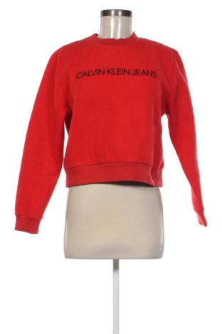 Polar de damă Calvin Klein Jeans, Mărime S, Culoare Roșu, Preț 248,99 Lei, #137642709