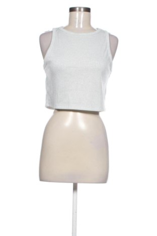 Damentop H&M, Größe L, Farbe Silber, Preis 10,00 €, #137599400