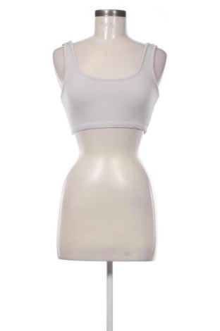 Tricou de damă Pull&Bear, Mărime S, Culoare Gri, Preț 41,99 Lei, #137642878