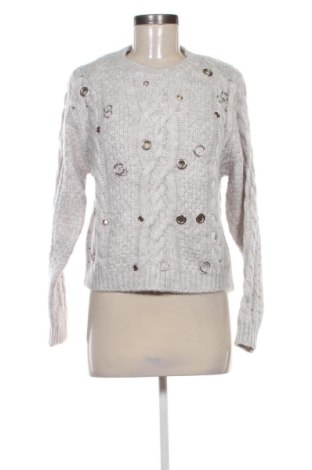 Pulover de femei Zara, Mărime L, Culoare Gri, Preț 47,24 Lei, #137608872