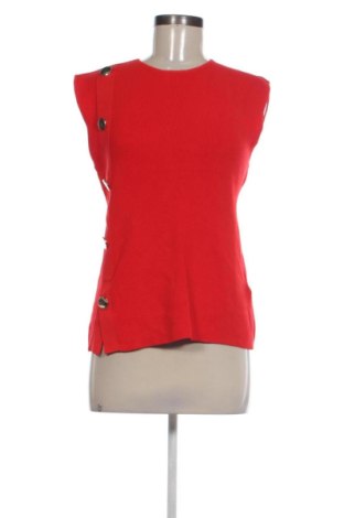 Дамски пуловер Zara, Размер L, Цвят Червен, Цена 22,00 €, #137619491